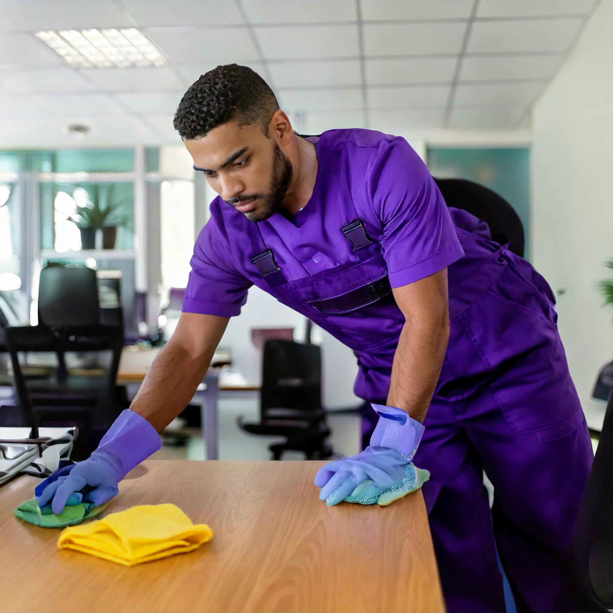 Maintaining a Professional Image | Cleaning staff